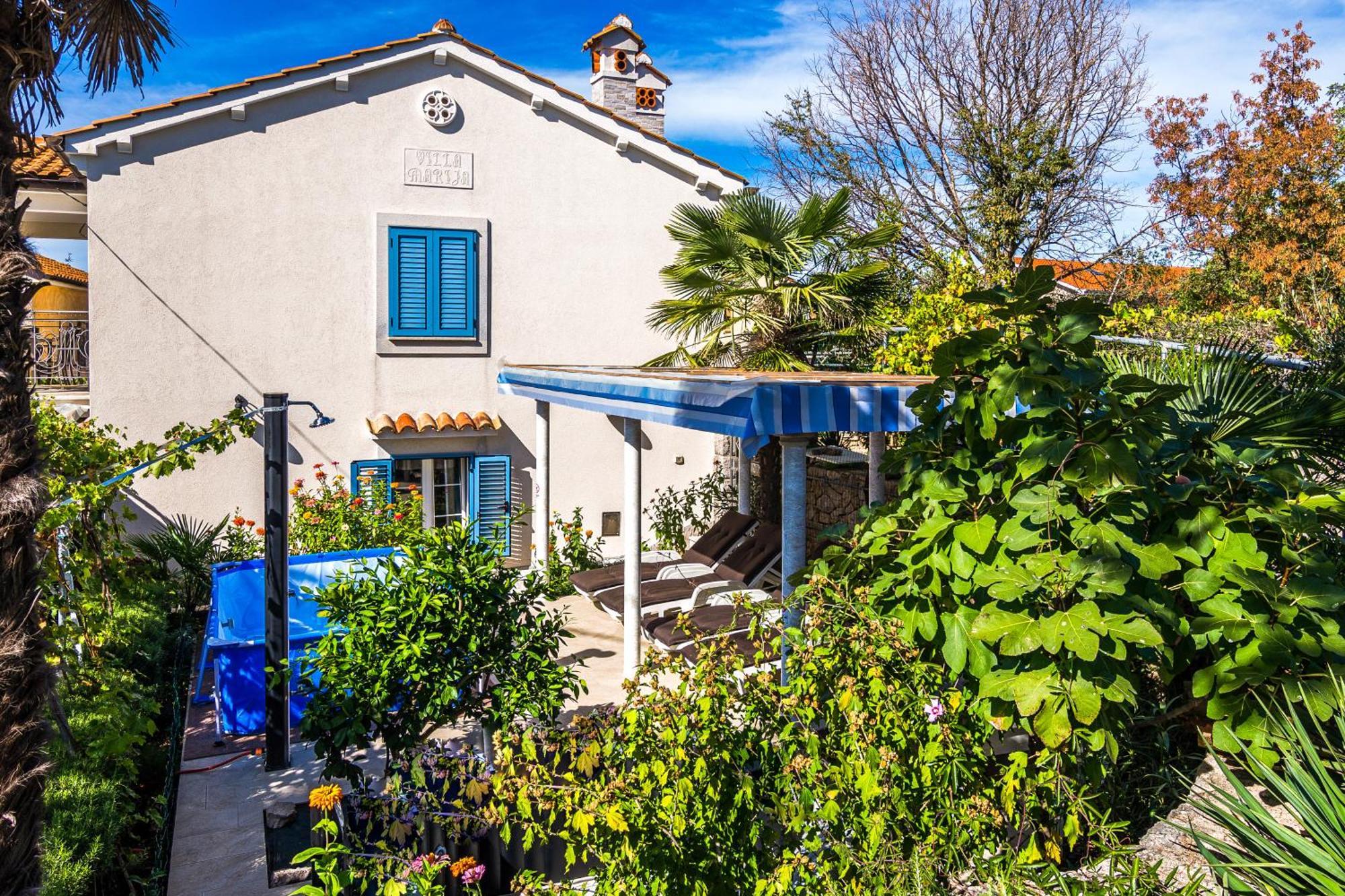 Apartment Villa Marija, Pinezici Krk Town Buitenkant foto